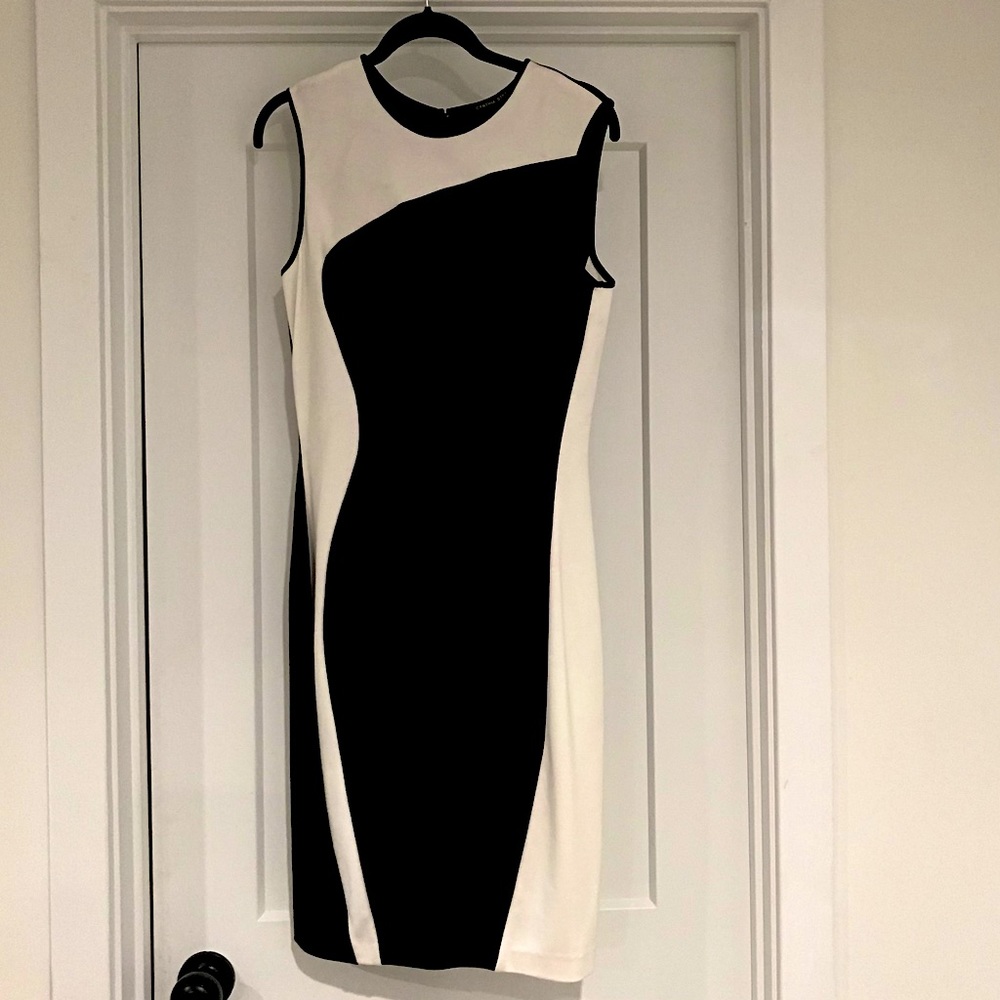 Black and White Dress